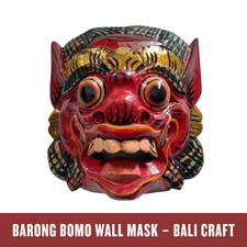 Maschera in legno Bali Barong