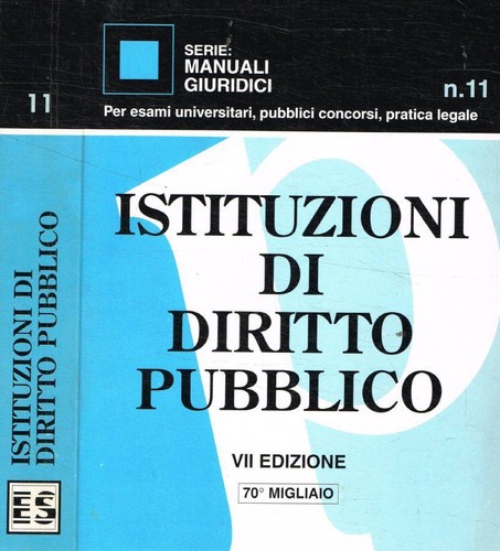 Istituzioni diritto - istituzioni, di