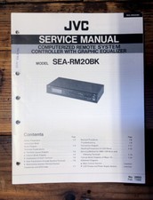 JVC SEA-RM20 -RM20BK Equalizer