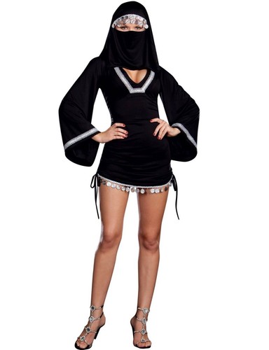 Costume vestito donna genio