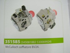CARBURATORE MCCULLOCH SOFFIATORE BV24