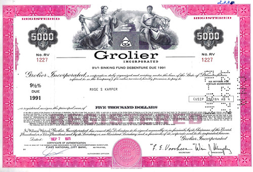 Grolier incorporated 1971 - grolier, incorporated,