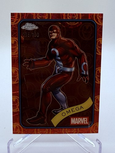 2025 topps chrome marvel - topps, omega