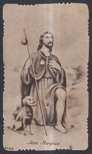 Santino antico san roque - antico,