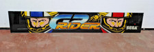 Sega GP RIDER arcade Game ORIGINAL GLASS SIGN PANEL/PANNELLO INSEGNA