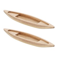  2 Pezzi Barca in Legno
