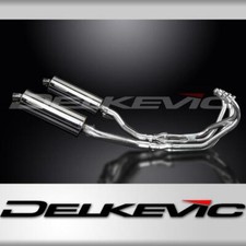 YAMAHA XJ600 DIVERSIONE 1992-04 SCARICO COMPLETO 350mm SILENZIATORI OVALI INOX