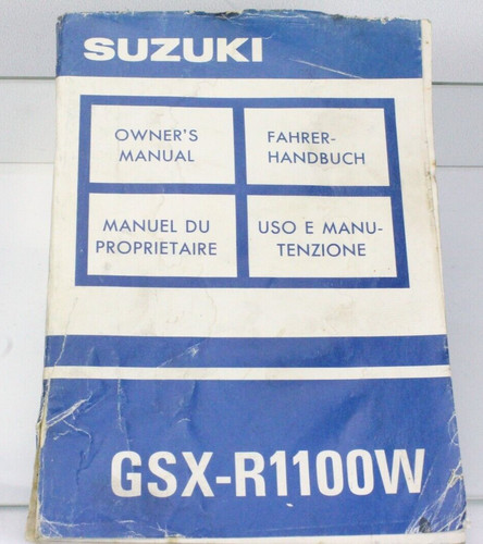 Suzuki gsx 1100 r1100w - suzuki,