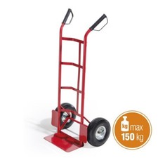 CARRELLO PORTATUTTO 2 RUOTE PNEUMATICHE PORTATA KG.150