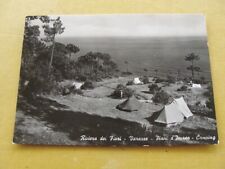 (FG.K18) VARAZZE - CAMPING PIANI D'INVREA (1954, ed. Canestro) CAMPEGGIO