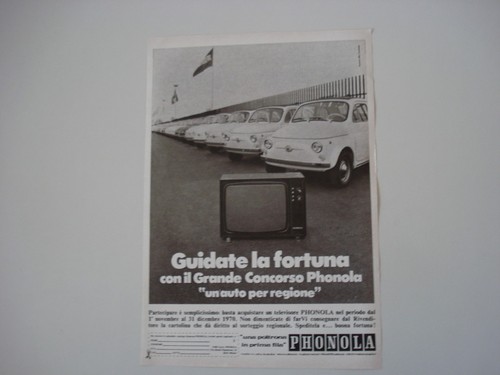 Advertising pubblicità 1970 - advertising,