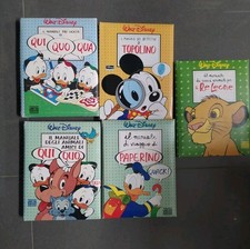 Lotto 5 Manuali Walt Disney