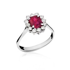 Anello in Oro Bianco con