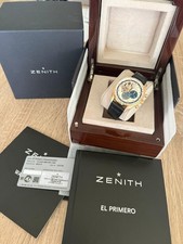 ZENITH EL PRIMERO ORO PELLE