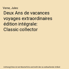 Deux Ans de vacances voyages