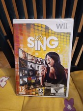 LET'S SING  Wii  ITALIANO INCLUSO MULTILINGUA LETS SING