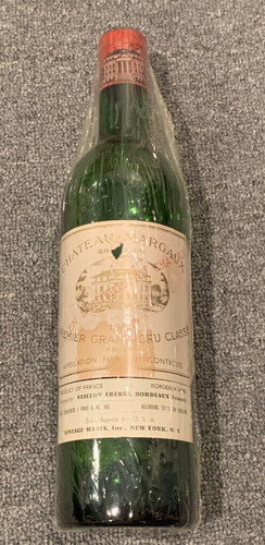 Chateau margaux grand vin 1966 - margaux,
