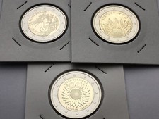 3 MONETE da 2 EURO PER UCRAINA - Estonia 2022 - Lituania 2023 - Lettonia 2023
