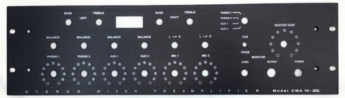 Piastra frontale ricambio 4 - frontale, di