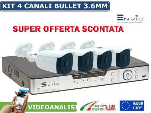 Kit videosorveglianza dvr 4 - kit,