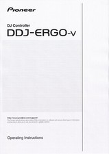 Manuale di istruzioni Operating Instructions per Pioneer DDJ-ERGO in English