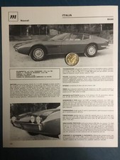 MASERATI GHIBLI 1966