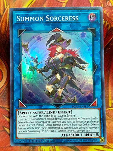 Yugioh summon sorceress - yugioh,