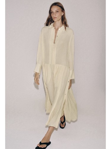 Abito camicia floreale - floreale, zara