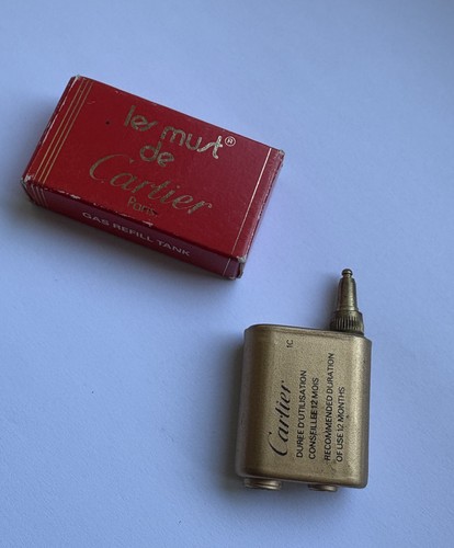 New cartier mini lighter tank - new,