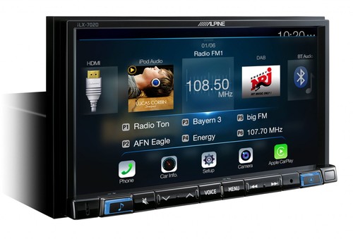 Alpine ilx 702d autoradio dab - alpine, ilx-702d