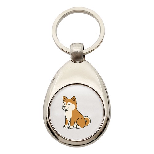 Portachiavi akita inu fumetto - akita,