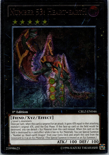 Yugioh numero cuore - numero, 53: