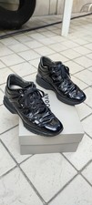 Scarpe Hogan per donna, numero 36, colore nero ed effetto lucido 