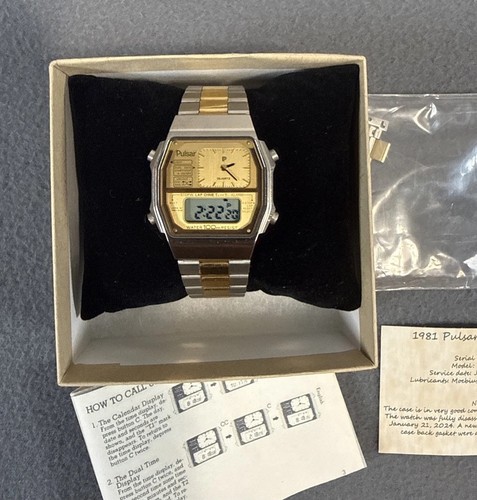 Orologio uomo vintage - , pulsar
