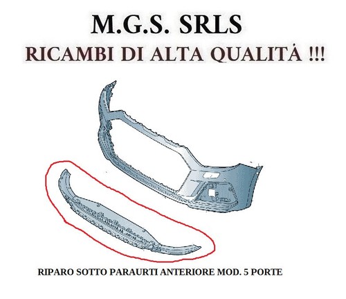 Riparo sotto paraurti - sotto,