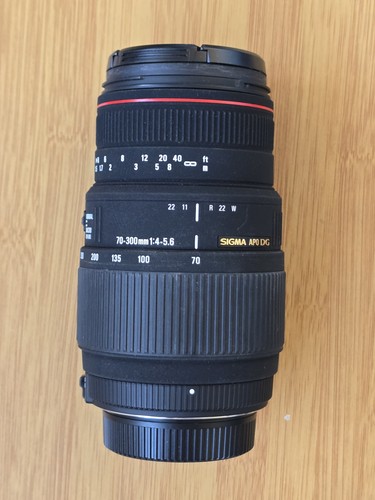 Sigma 300mm 6 - 70-300mm, dg