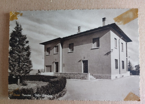 Cartolina sasso marconi - sasso,