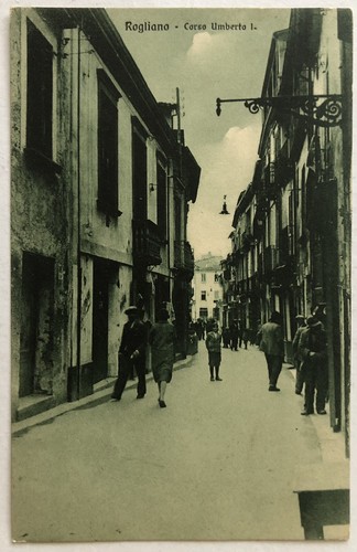 Cartolina rogliano corso - rogliano,