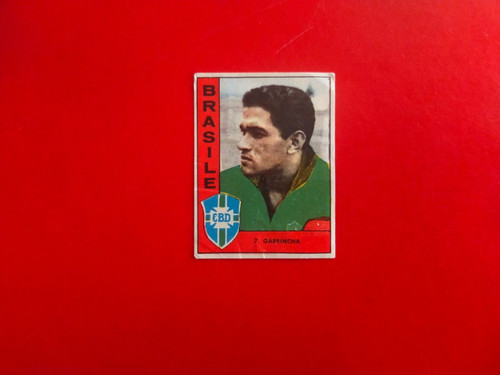 Garrincha album figurine - garrincha,