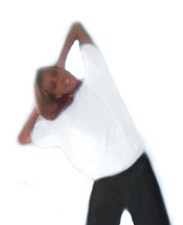 BLUSA EFFETTO SAUNA -Bianco