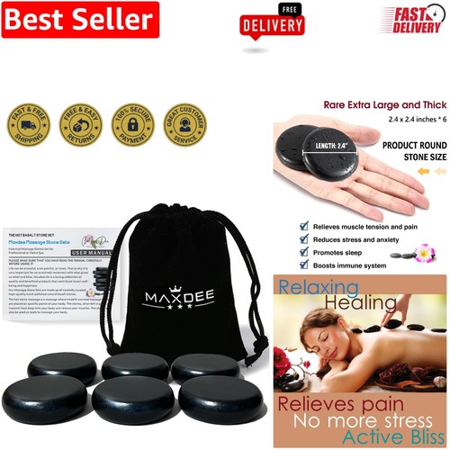 Kit massaggio pietre calde - kit,