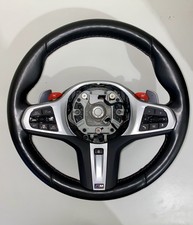 BMW M5 F90 G30 G31 Volante riscaldato in pelle nera Paddle Shift