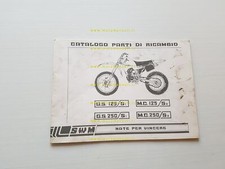 SWM 125-250 MC-GS S1-S2 Regolarità Cross 1983 catalogo ricambi TELAIO originale