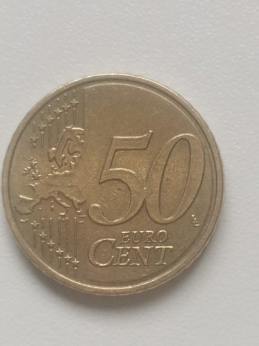 Moneta centesimi latvija - moneta, 50