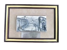 TARGA PREMIO CONSEGNATA A DINO ZOFF ITALIA JUVENTUS MAGLIA SHIRT MATCH WORN