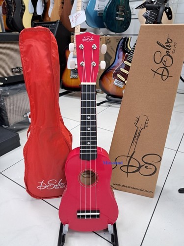 Ukulele soprano rosso red con - soprano,