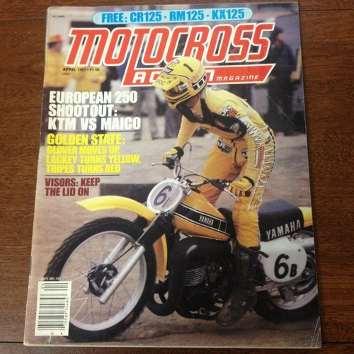 Motocross action april - motocross, 1981