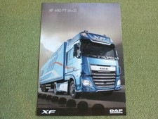 DAF XF 480 FT Trattore Camion (4x2) Brochure Foglio 2019