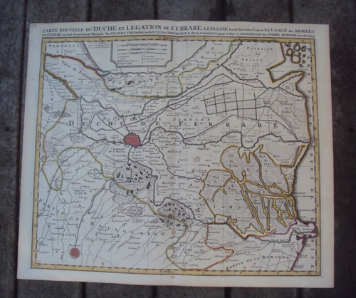 1708 mappa carte nouvelle - ca,