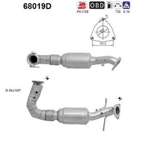 110 150 catalizzatore - 110,